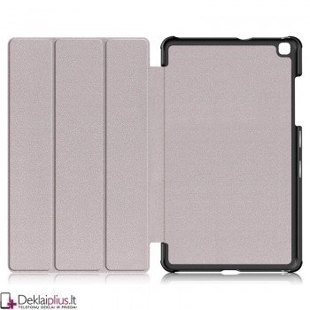 Dirbtinės odos atverčiamas dėklas planšetei - drugeliai (Samsung Galaxy Tab A 10.1 2019 (T515)